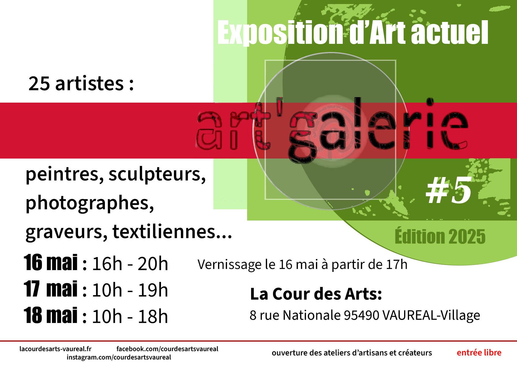 Art'Galerie #5 - Flyer